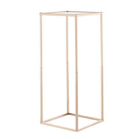 Darrahopens Occasions > Wedding Accessories > Wedding Favours VEVOR Wedding Flower Stand, 10PCS 60cm Column Flower Stand, Floral Stands with Acrylic Laminate, Gold Rectangular Floral Display Rack for Wedding, Party, Birthday, Home,  Gold Centerpiece Stands