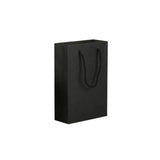 Darrahopens Occasions > Wrapping Paper & Gift Bags 150Pcs Bulk Black Paper Bags Gift Shopping Carry Craft Bag With Cutton Handles