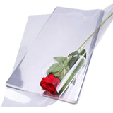 Darrahopens Occasions > Wrapping Paper & Gift Bags 3Sizes Clear Cellophane Wrap Roll Gift Flower Bouquet Baskets Wrapping Paper