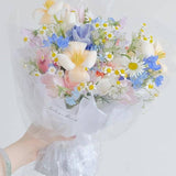 Darrahopens Occasions > Wrapping Paper & Gift Bags 3Sizes Clear Cellophane Wrap Roll Gift Flower Bouquet Baskets Wrapping Paper