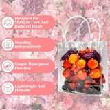 Darrahopens Occasions > Wrapping Paper & Gift Bags > Gift Bags 10-Pack Clear Gift Bags - with Handles - Mini Party Gift Bags - Clear Gift Bags, 5.9 x 6.29 Inches - Candy Bags - Gift Bags