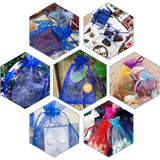 Darrahopens Occasions > Wrapping Paper & Gift Bags > Gift Bags 100 pcs Organza Bags 7X9Cm, Small Organza Pouches Jewelry Bags With Drawstring, For Wedding Party Favors Christmas