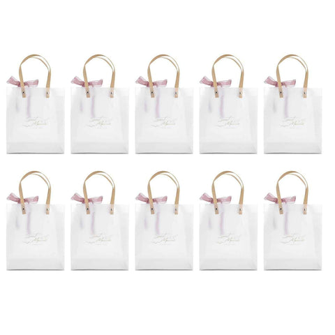 Darrahopens Occasions > Wrapping Paper & Gift Bags > Gift Bags 10Pcs Innovative Wedding Candy Box PVC Transparent Handbag for Birthday Party Christmas In Australia - Darrahopens