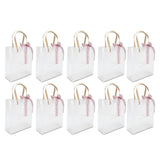 Darrahopens Occasions > Wrapping Paper & Gift Bags > Gift Bags 10Pcs Innovative Wedding Candy Box PVC Transparent Handbag for Birthday Party Christmas In Australia - Darrahopens