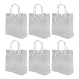 Darrahopens Occasions > Wrapping Paper & Gift Bags > Gift Bags 20pcs Transparent Gift Bags Large Capacity Simple Multifunctional 20cmx20cmx8cm PVC Goodie Wrap Bags for Flower Candy In Australia - Darrahopens