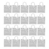 Darrahopens Occasions > Wrapping Paper & Gift Bags > Gift Bags 20pcs Transparent Gift Bags Large Capacity Simple Multifunctional 20cmx20cmx8cm PVC Goodie Wrap Bags for Flower Candy In Australia - Darrahopens