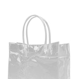 Darrahopens Occasions > Wrapping Paper & Gift Bags > Gift Bags 20pcs Transparent Gift Bags Large Capacity Simple Multifunctional 20cmx20cmx8cm PVC Goodie Wrap Bags for Flower Candy In Australia - Darrahopens
