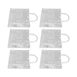 Darrahopens Occasions > Wrapping Paper & Gift Bags > Gift Bags 20pcs Transparent Gift Bags Large Capacity Simple Multifunctional 20cmx20cmx8cm PVC Goodie Wrap Bags for Flower Candy In Australia - Darrahopens