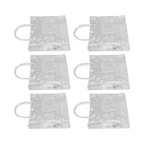 Darrahopens Occasions > Wrapping Paper & Gift Bags > Gift Bags 20pcs Transparent Gift Bags Large Capacity Simple Multifunctional 20cmx20cmx8cm PVC Goodie Wrap Bags for Flower Candy In Australia - Darrahopens