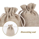 Darrahopens Occasions > Wrapping Paper & Gift Bags > Gift Bags 30pcs Drawstring Linen Bags, Linen Packaging Bags, Yellow Jute Gift Bags Jewelry Bags 10*15CM-tfrf