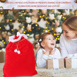 Darrahopens Occasions > Wrapping Paper & Gift Bags > Gift Bags Gift Bags - Santa Claus Gift Bags - Extra Large Gift Bags - Red Christmas Wrapping Bags - For storing holiday gifts, sweets and surprises