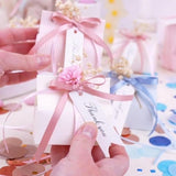 Darrahopens Occasions > Wrapping Paper & Gift Bags > Gift Bags Gift Wrap - 22m Pink Satin Ribbon - 10mm Wide - Suitable for gift wrapping, Valentine's Day decorations, thick fabrics - handmade and wedding decorations