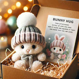 Darrahopens Occasions > Wrapping Paper & Gift Bags > Gift Bags Hug Bunny Easter Gift Box – White