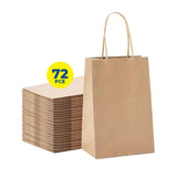 Darrahopens Occasions > Wrapping Paper & Gift Bags Party Central 72PCE Gift/Craft Paper Bags Brown Reusable 25 x 33cm