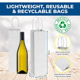 Darrahopens Occasions > Wrapping Paper & Gift Bags Party Central 72PCE Gift/Craft Paper Bottle Bags White Reusable 12 x 35cm