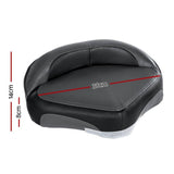 Darrahopens Outdoor > Boating Seamanship Stand Up Lean Boat Seats Casting Fishing Seating Swivel Foam Charcoal