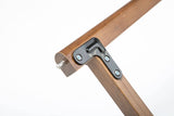 Darrahopens Outdoor > Camping 62cm Foldable Bamboo Outdoor Camping Table Waterproof Wood Wooden Travel - Small