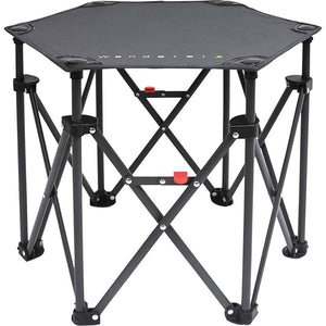 Darrahopens Outdoor > Camping Wanderer Hex Small Quad Foldable Table Camping Fishing Outdoors