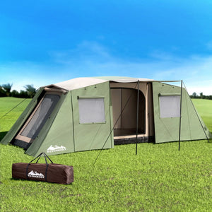 Darrahopens Outdoor > Camping Weisshorn Camping Tent 10 Person Instant Up Tents Outdoor Family Hiking 3 Rooms
