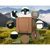 Darrahopens Outdoor > Camping Weisshorn Camping Tent Car SUV Side Awning Canopy Portable Outdoor Shelter 4WD