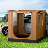 Darrahopens Outdoor > Camping Weisshorn Camping Tent Car SUV Side Awning Canopy Portable Outdoor Shelter 4WD