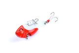Darrahopens Outdoor > Fishing 4x 5.5cm Vib Bait Fishing Lure Lures Hook Tackle Saltwater