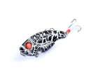 Darrahopens Outdoor > Fishing 4x 5.5cm Vib Bait Fishing Lure Lures Hook Tackle Saltwater