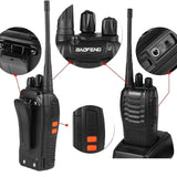 Darrahopens Outdoor > Others 2PCS Radios Walkie Talkie BF-888S UHF 400-470MHz 5W 16CH Portable Two-Way Radio