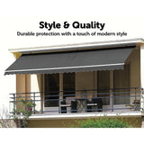 darrahopens Outdoor > Others 3.5x2.5m Automatic Outdoor Motorised Folding Arm Awning