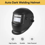 Darrahopens Outdoor > Others Black Solar Welding Helmet Auto Darkening Welder Soldering Lens ARC TIG MIG MAG Mask