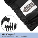 Darrahopens Outdoor Recreation > Boating > Boating Accessories 11-13ft Boat Cover Trailerable Marine Grade 600D Black