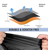 Darrahopens Outdoor Recreation > Boating > Boating Accessories 17-19ft Boat Cover Trailerable Marine Grade 600D Black