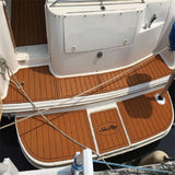 Darrahopens Outdoor Recreation > Boating > Boating Accessories 1995-1999 Sea Ray Sundancer 330 Swim Platform Cockpit Pad Boat EVA Foam Faux Teak Floor SeaDek MarineMat Gatorstep Style Self Adhesive