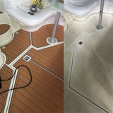 Darrahopens Outdoor Recreation > Boating > Boating Accessories 1998-2002 Cruisers Yachts 3870 Swim Platform Cockpit Pad Boat EVA Teak Floor Mat SeaDek MarineMat Gatorstep Style Self Adhesive