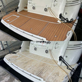 Darrahopens Outdoor Recreation > Boating > Boating Accessories 1998-2002 Cruisers Yachts 3870 Swim Platform Cockpit Pad Boat EVA Teak Floor Mat SeaDek MarineMat Gatorstep Style Self Adhesive