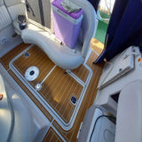 Darrahopens Outdoor Recreation > Boating > Boating Accessories 1999-2005 Four Winns 268 Vista Swim Platform Cockpit Boat EVA Foam Faux Teak Floor Pad Mat SeaDek MarineMat Gatorstep Style Self Adhesive