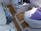 Darrahopens Outdoor Recreation > Boating > Boating Accessories 1999-2005 Four Winns 268 Vista Swim Platform Cockpit Boat EVA Foam Faux Teak Floor Pad Mat SeaDek MarineMat Gatorstep Style Self Adhesive