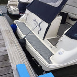 Darrahopens Outdoor Recreation > Boating > Boating Accessories 1999 Bayliner 2855 Swim Platform Cockpit Boat EVA Foam Faux Teak Deck Floor Pad Mat SeaDek MarineMat Gatorstep Style Self Adhesive