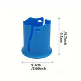Darrahopens Outdoor Recreation > Boating > Boating Accessories 2-Pack Blue Outdoor Surfboard Water Bottle Holder - Portable PP & Silicone Drink Stabilizer for Water Sports