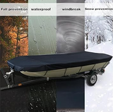 Darrahopens Outdoor Recreation > Boating > Boating Accessories 20-22FT：700cm*320cm Boat Cover Trailerable Marine Grade 210D grey