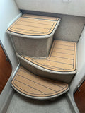 Darrahopens Outdoor Recreation > Boating > Boating Accessories 2000-2006 Bayliner 2855 Upper Deck Pads Boat EVA Foam Faux Teak Deck Floor Mat SeaDek MarineMat Gatorstep Style Self Adhesive