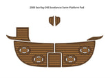Darrahopens Outdoor Recreation > Boating > Boating Accessories 2000 Sea Ray 340 Sundancer Swim Platform Pad Boat EVA Foam Teak Deck Floor Mat SeaDek MarineMat Gatorstep Style Self Adhesive