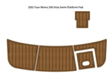 Darrahopens Outdoor Recreation > Boating > Boating Accessories 2001 Four Winns 248 Vista Swim Platform Boat EVA Faux Foam Teak Deck Floor Pad SeaDek MarineMat Gatorstep Style Self Adhesive