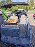 Darrahopens Outdoor Recreation > Boating > Boating Accessories 2002 Bayliner 2455 Swim Platform Cockpit Boat EVA Foam Faux Teak Deck Floor Pad Mat SeaDek MarineMat Gatorstep Style Self Adhesive
