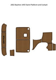 Darrahopens Outdoor Recreation > Boating > Boating Accessories 2002 Bayliner 2455 Swim Platform Cockpit Boat EVA Foam Faux Teak Deck Floor Pad Mat SeaDek MarineMat Gatorstep Style Self Adhesive