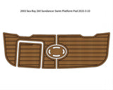 Darrahopens Outdoor Recreation > Boating > Boating Accessories 2003 Sea Ray 260 Sundancer Swim Platform Pad Boat EVA Foam Teak Deck Floor Mat SeaDek MarineMat Gatorstep Style Self Adhesive