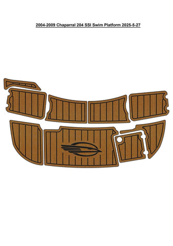 Darrahopens Outdoor Recreation > Boating > Boating Accessories 2004-2009 Chaparral 204 SSI Swim Platform Boat EVA Foam Teak Deck Floor Pad Mat SeaDek MarineMat Gatorstep Style Self Adhesive