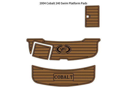 Darrahopens Outdoor Recreation > Boating > Boating Accessories 2004 Cobalt 240 Swim Platform Step Pad Boat EVA Foam Faux Teak Deck Floor Mat SeaDek MarineMat Gatorstep Style Self Adhesive