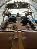 Darrahopens Outdoor Recreation > Boating > Boating Accessories 2005-2013 Mastercraft X45 Cockpit Pad Boat EVA Foam Faux Teak Deck Floor Mat SeaDek MarineMat Gatorstep Style Self Adhesive
