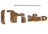 Darrahopens Outdoor Recreation > Boating > Boating Accessories 2005 Chaparral Signature 290 Swim Platform Cockpit Boat EVA Teak Floor Pad Mat SeaDek MarineMat Gatorstep Style Self Adhesive